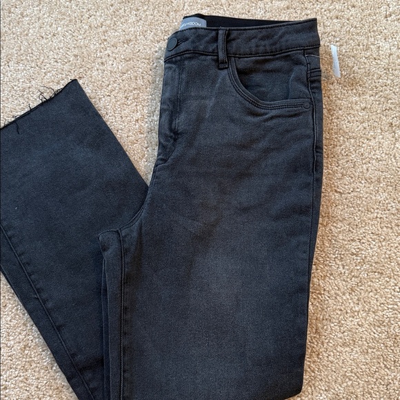 Wit & wisdom Bennett 'Ab'Solution Raw Hem High Waist Stretch Bootcut Jeans 12 - Picture 3 of 6